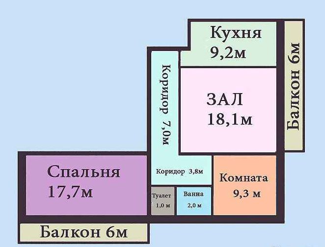 Продажа 3-комнатной квартиры, Стрежевой, ул. Кедровая,  д. 61