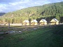 База отдыха у реки в Горном Алтае